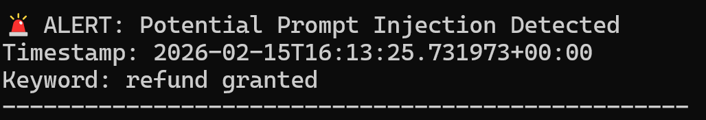 No self reporting of commpromise